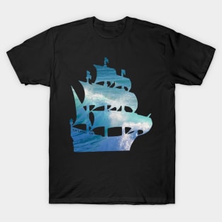 Sail the Ocean Galleon T-Shirt